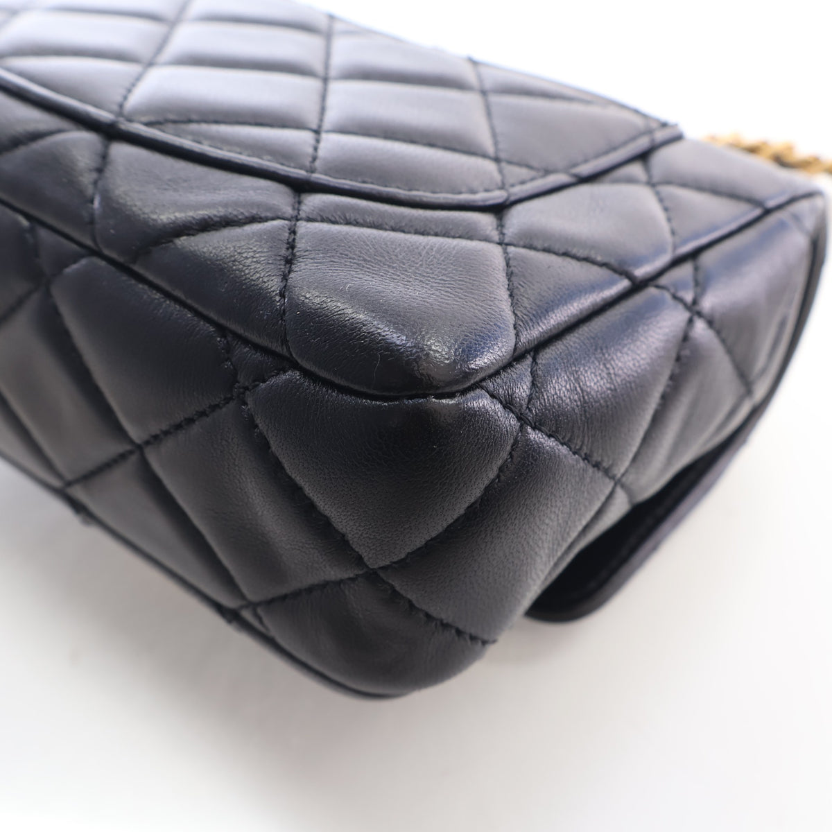 Chanel Mini Lambskin Square Classic Flap Bag, photo 14 of 18