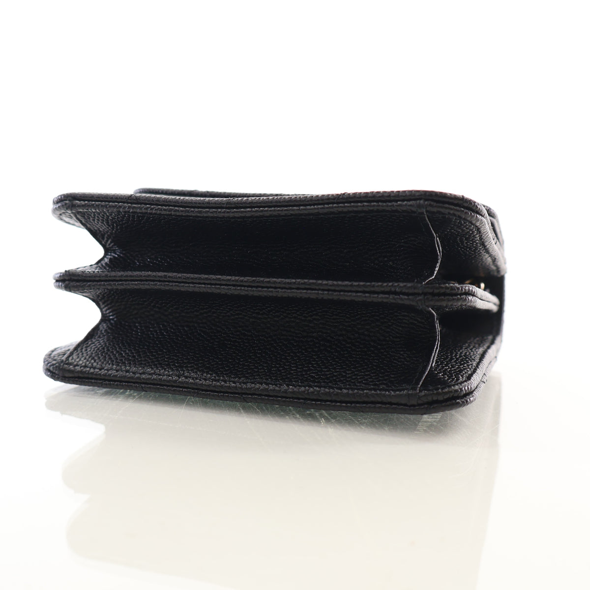 Chanel Mini Caviar Ribbon Chain Cardholder Crossbody, photo 7 of 16