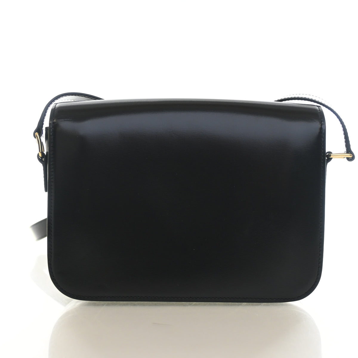 Celine Classique Calfskin Triomphe Flap Bag, photo 11 of 13