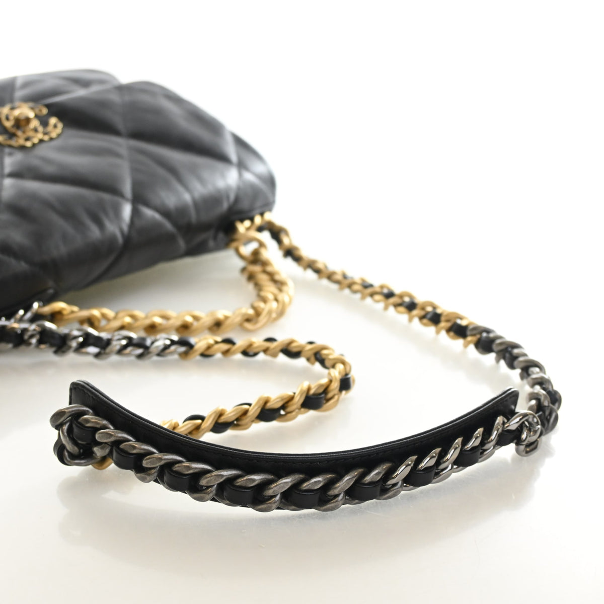 Chanel Large Lambskin 19 Flap Bag, photo 10 of 14