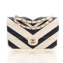 Chanel Mini Chevron Clutch ...