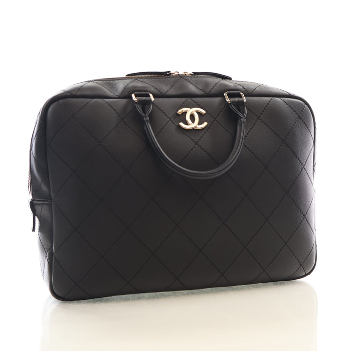 Chanel Lambskin Bowling Bag