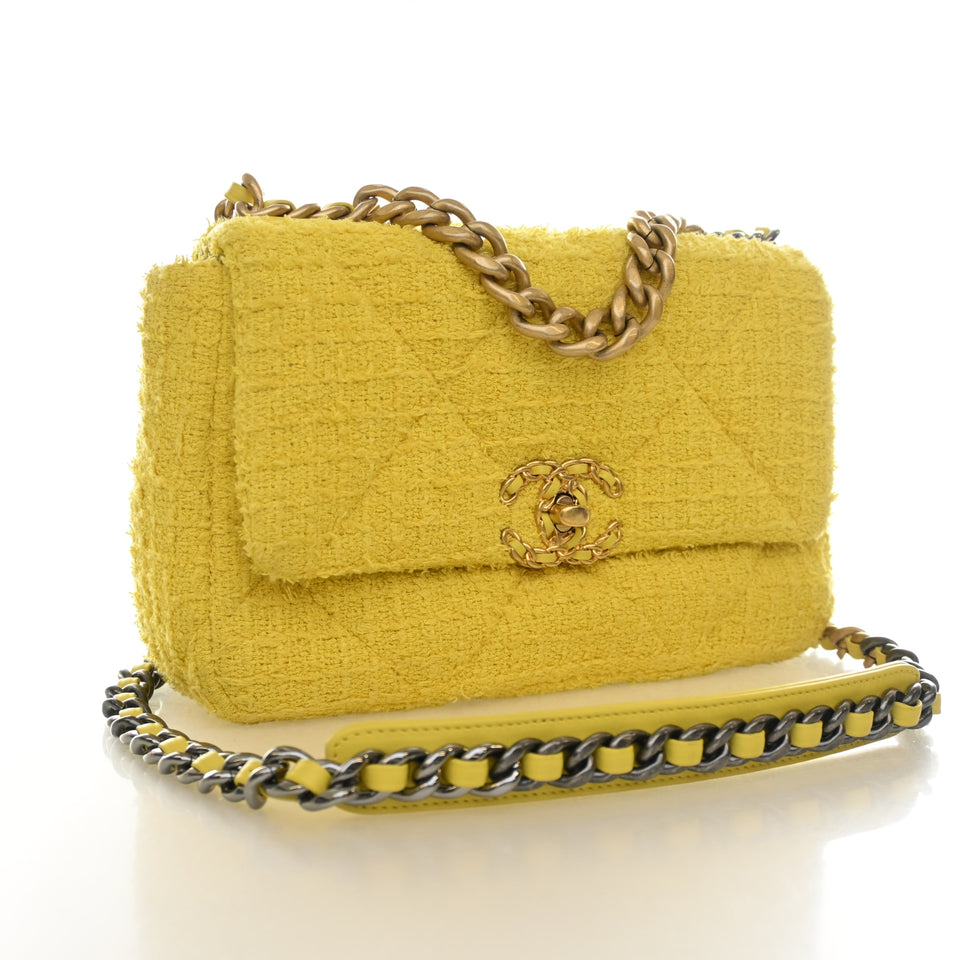 Chanel Medium Tweed 19 Flap Bag