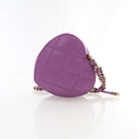 Chanel Mini Purple Lambskin...