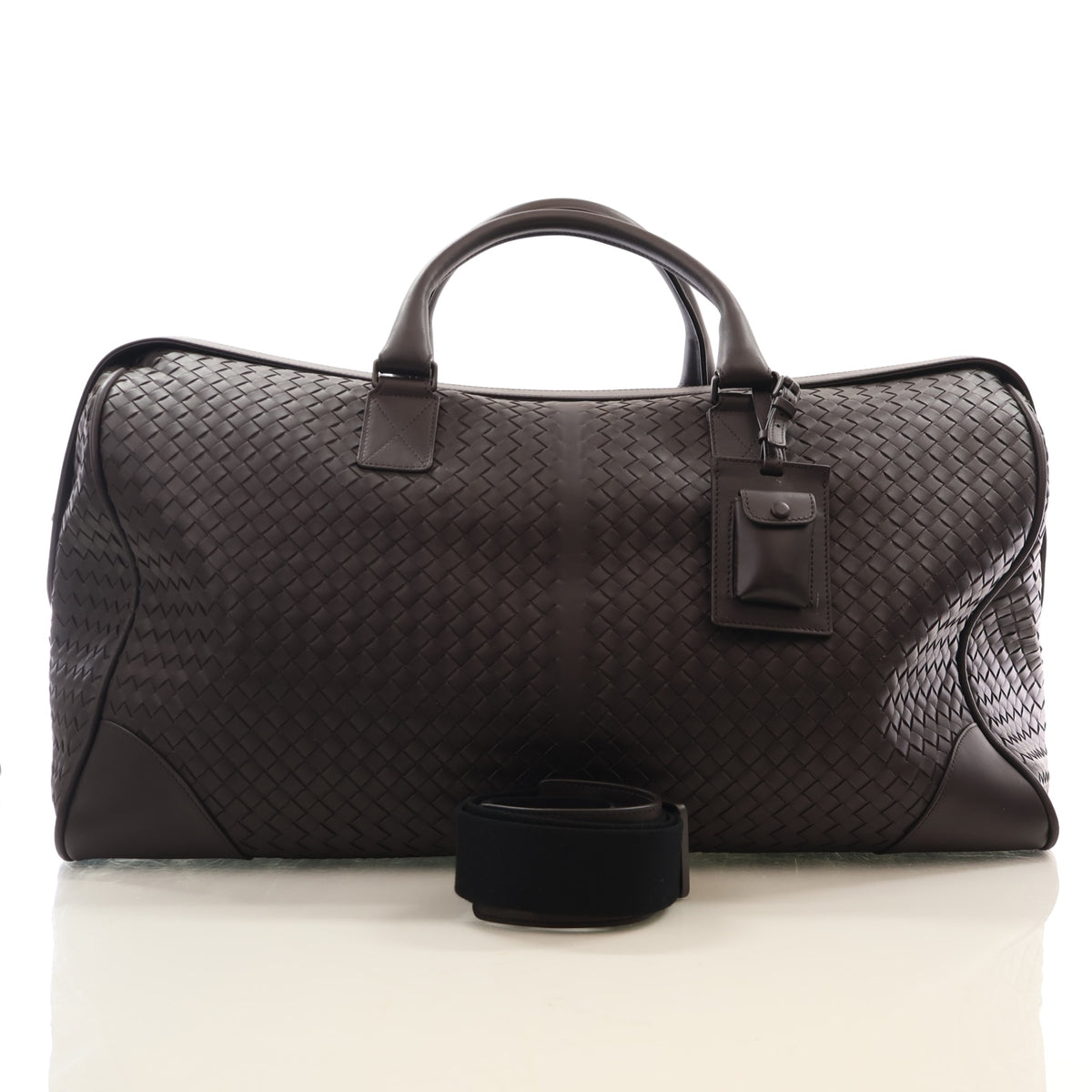 Bottega Veneta Intrecciato Calfskin Weekender Bag, photo 18 of 18