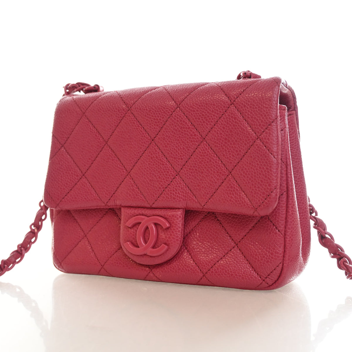 Chanel Mini Caviar Incognito Square Flap Bag, photo 3 of 16