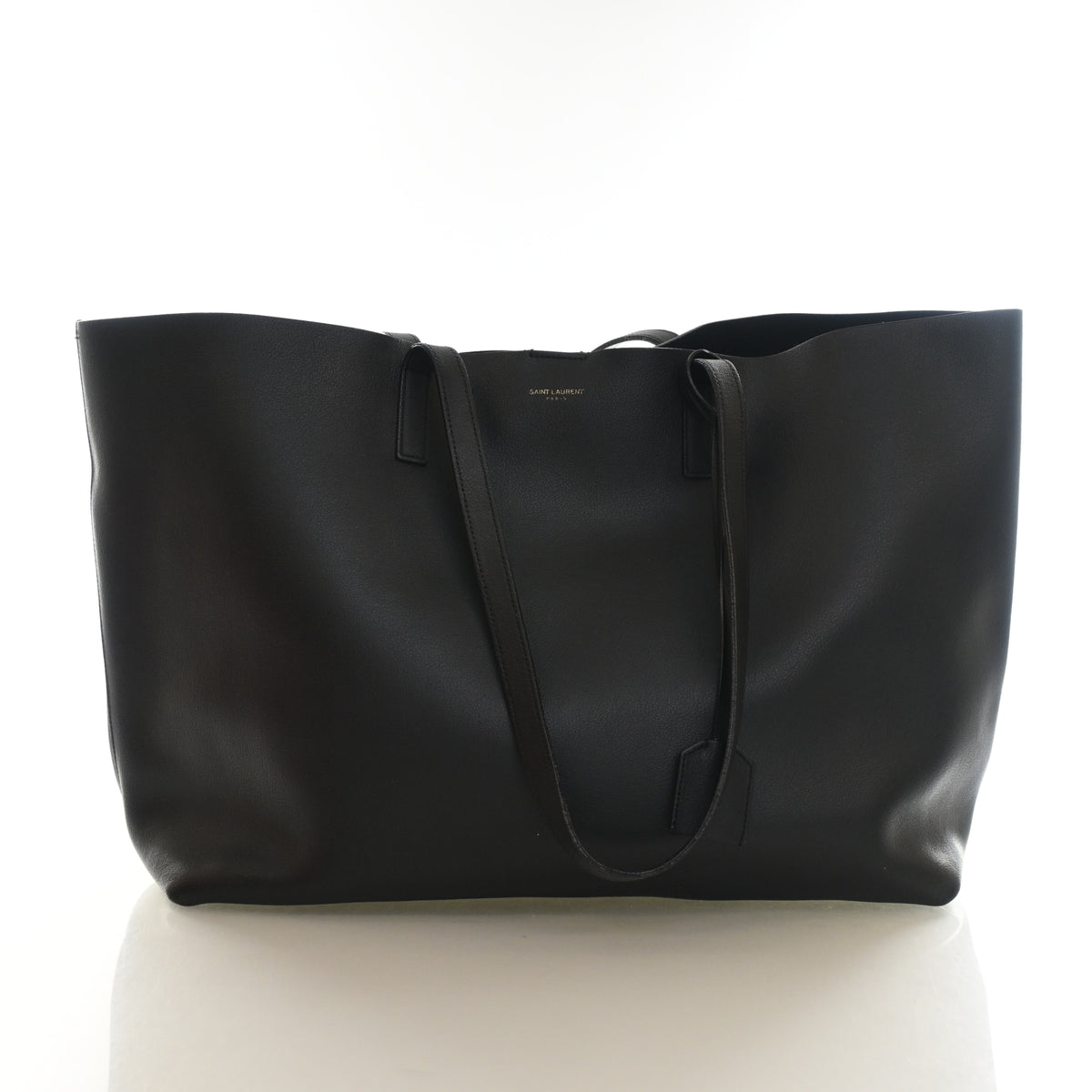 Saint Laurent Calfskin Shopping Tote, photo 1 of 17
