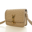 Saint Laurent Small Ostrich...