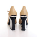 Chanel CC Pearl Mary Jane P...