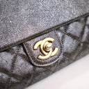 Chanel Cracked Metallic Cal...