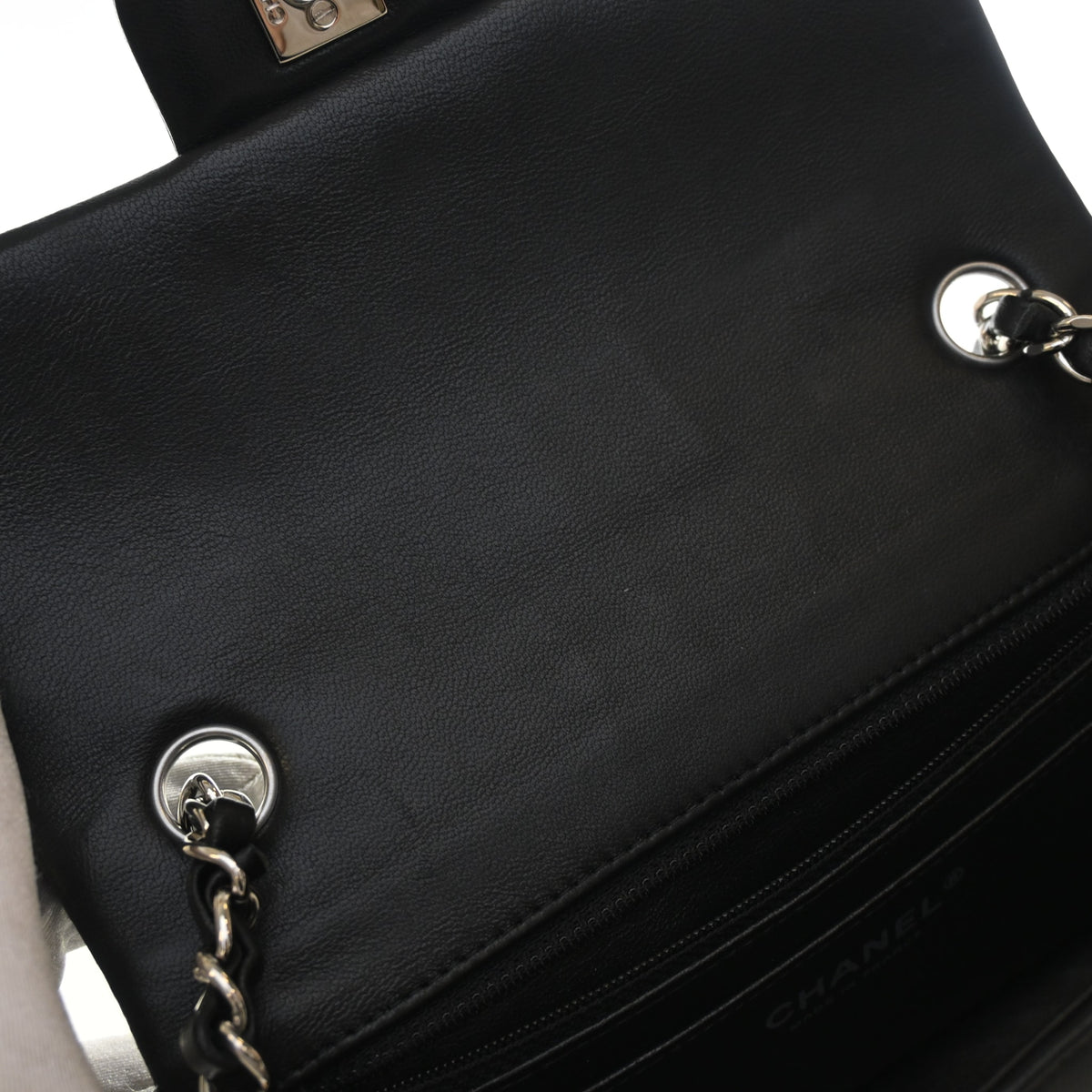Chanel Mini Lambskin Rectangular Classic Flap Bag, photo 15 of 16