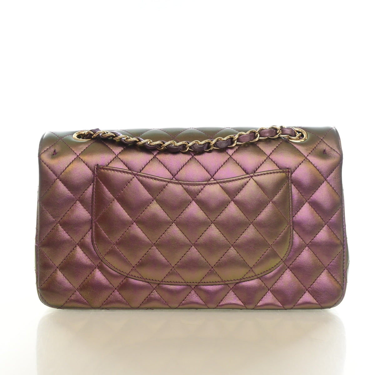 Chanel Medium Lambskin Classic Double Flap Bag, photo 11 of 14