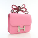 Hermes Bubblegum Epsom Mini...
