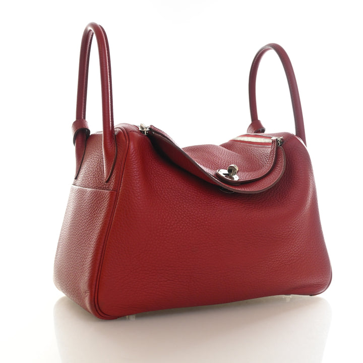 Hermes Rouge Garance Clemence Lindy 30