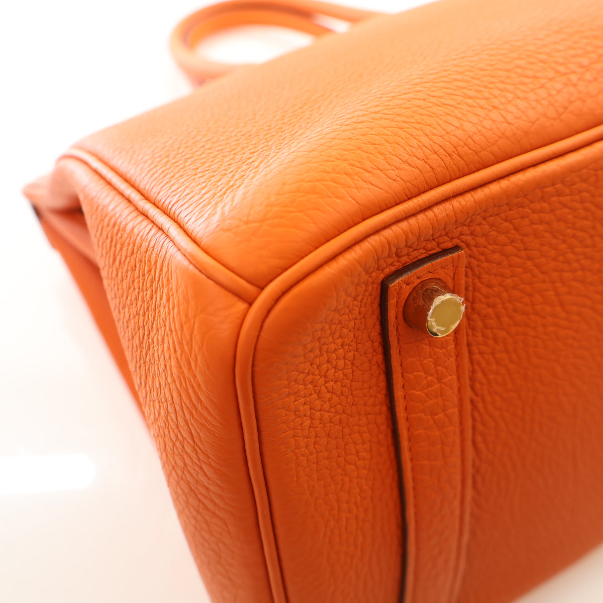 Hermes Orange H Togo Birkin 35, photo 9 of 18