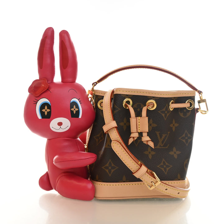 Louis Vuitton x Sun Yitian Monogram Animogram Nano Noe