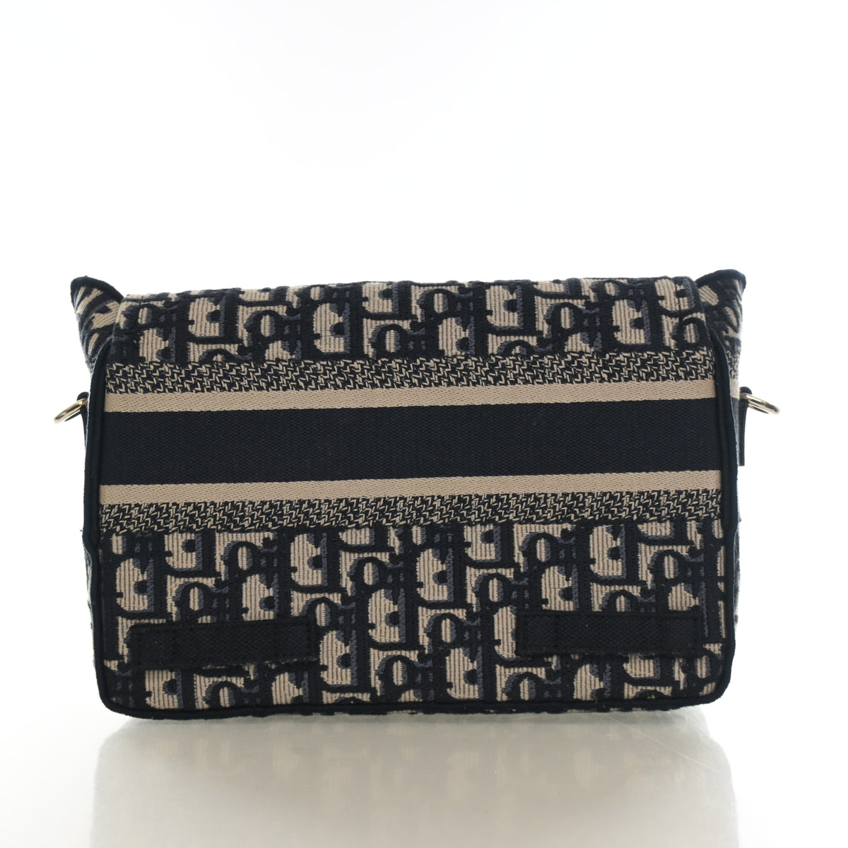 Pre-Owned Christian Dior Small Oblique Diorcamp Bag, front view, photo 10 of 12