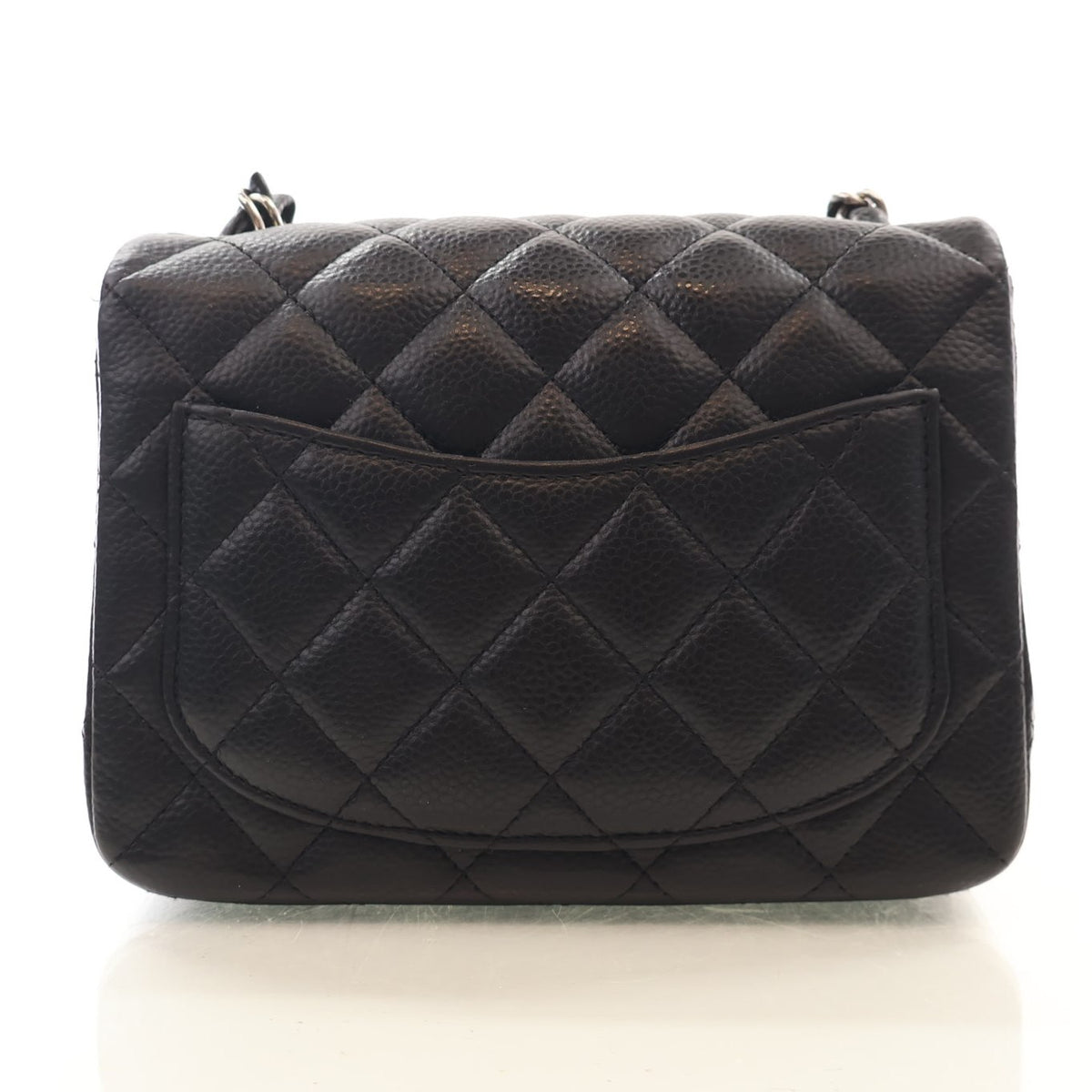 Chanel Mini Caviar Square Classic Flap Bag, photo 11 of 16