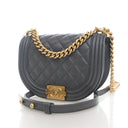 Chanel Small Caviar Boy Mes...