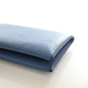 Hermes Bleu Tie Epsom Calvi...
