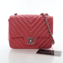 Chanel Mini Lambskin Chevro...