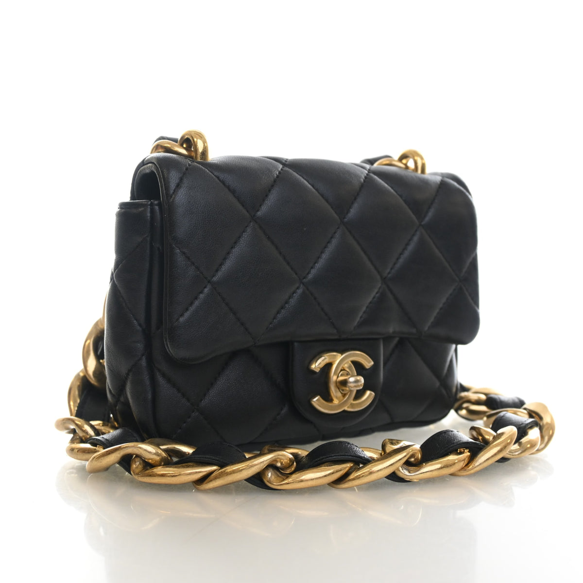 Chanel Small Lambskin Funky Town Flap Bag, photo 2 of 15