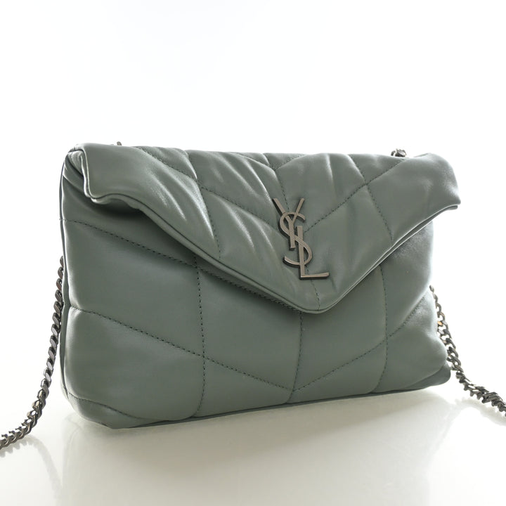 Saint Laurent Toy Lambskin Loulou Puffer