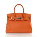 Hermes Orange Swift Birkin 30