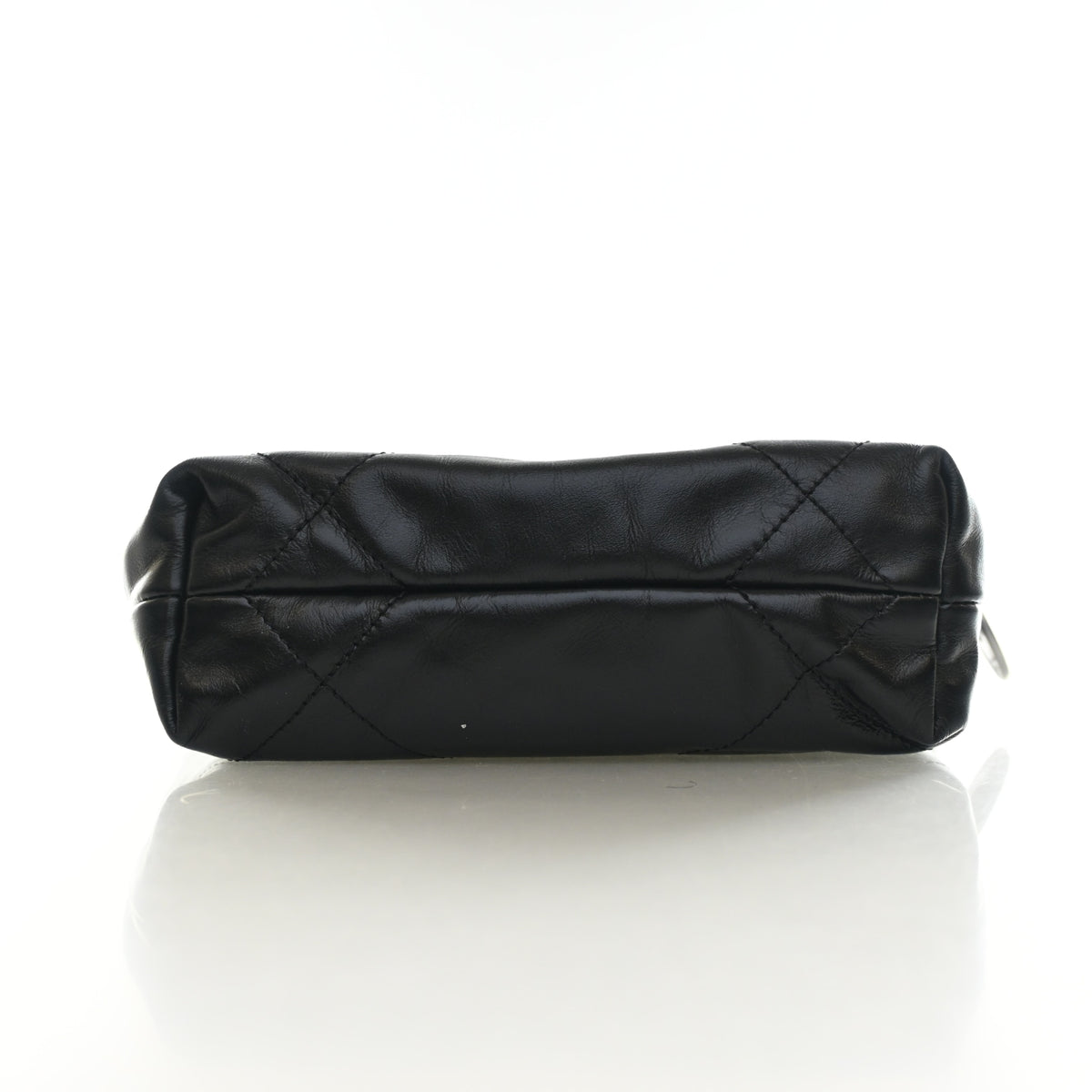 Pre-Owned Chanel Mini Shiny Calfskin 22, base and feet view, photo 9 of 14