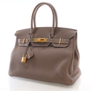 Hermes Etoupe Togo Birkin 30 