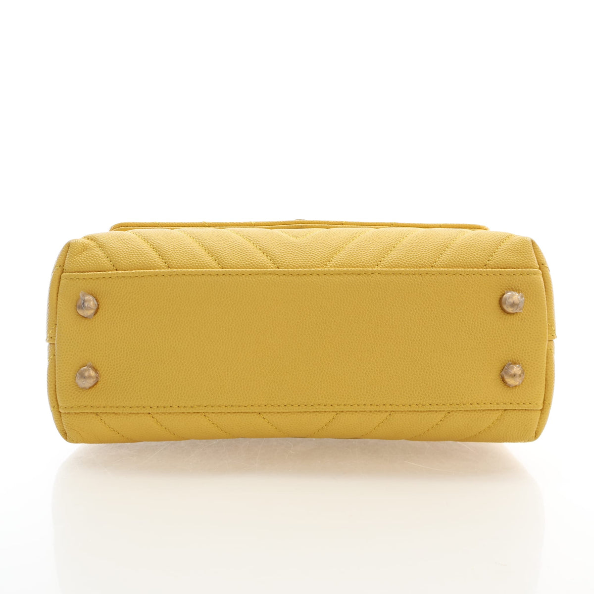 Chanel Small Caviar Chevron Coco Handle, photo 10 of 19