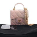 Chanel Mini Lambskin Top Ha...