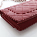 Chanel Caviar Wallet On Cha...