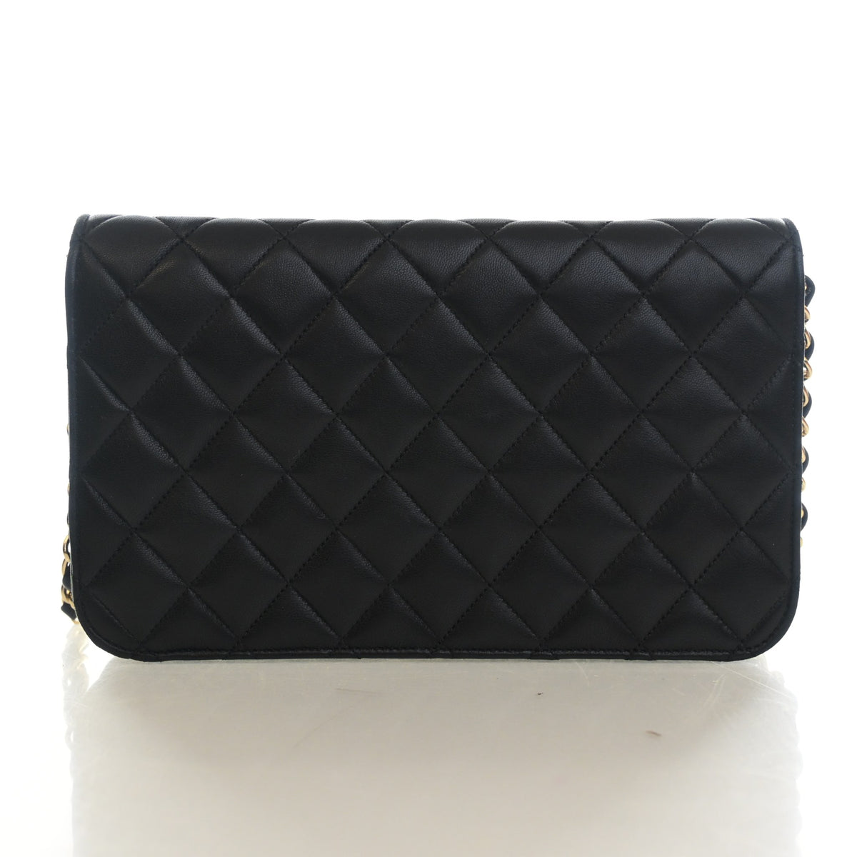 Vintage Chanel Shoulder Bag Full Flap, front view