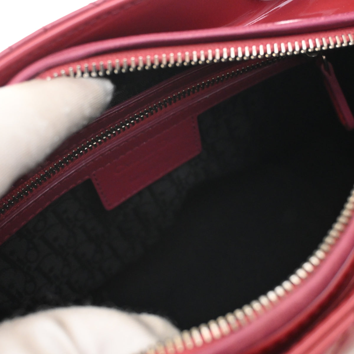 Christian Dior Medium Patent Lady Dior, photo 12 of 15