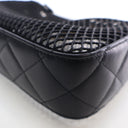 Chanel Lambskin Mesh Pouch Bag