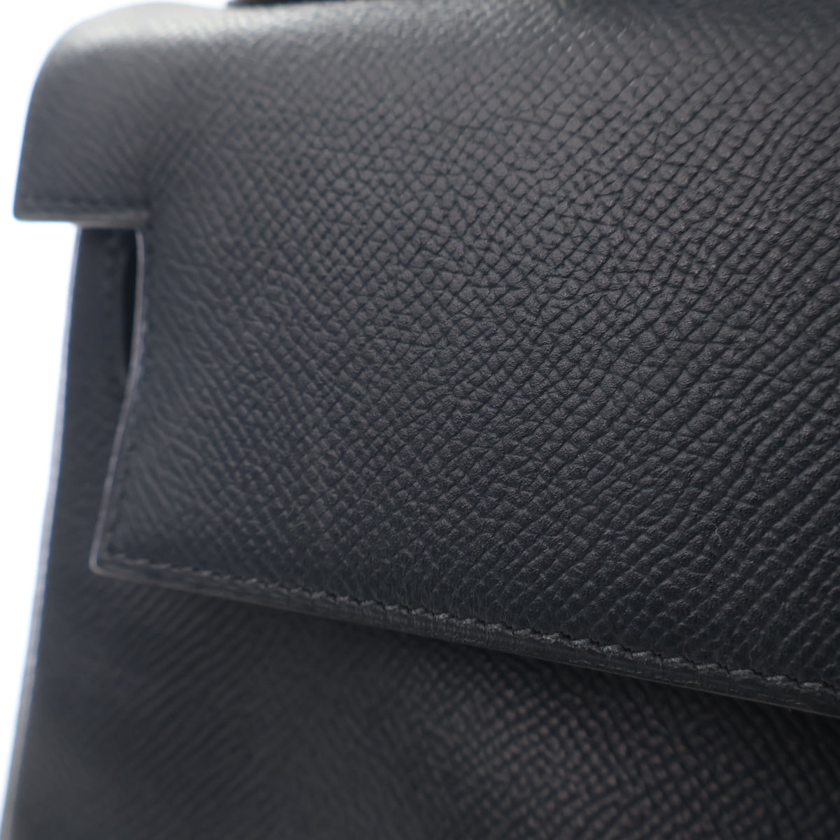 Hermes Vintage Bleu Marine Courchevel Kelly 32, photo 21 of 23