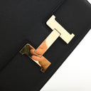 Hermes Noir Epsom Constance 24