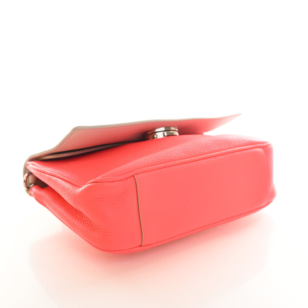 Pre-Owned Christian Dior Small Calfskin Be Dior, base and feet view