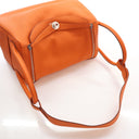 Hermes Orange H Clemence Li...