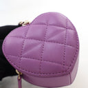 Chanel Mini Purple Lambskin...
