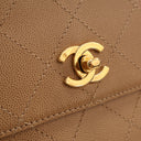 Chanel Vintage Caviar Diamo...