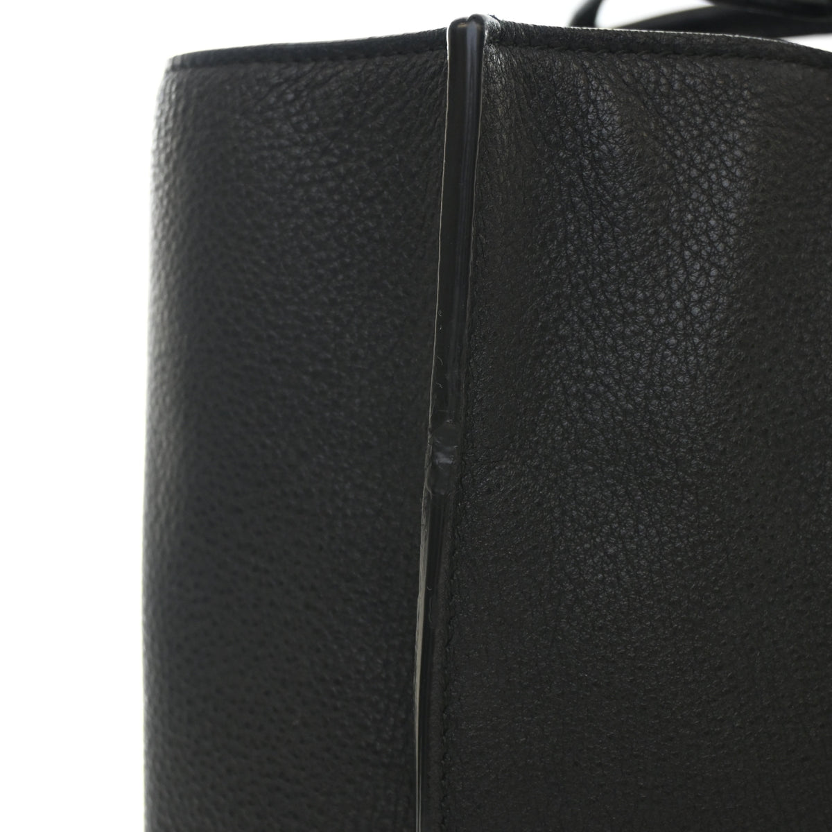 Pre-Owned Balenciaga Tote Calfskin Papier, corner detail