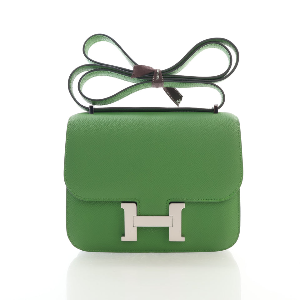 Hermes Vert Yucca Epsom Constance 18