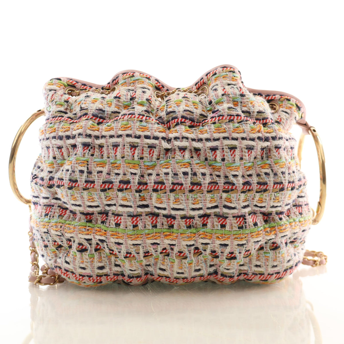 Chanel Tweed Paris-Cuba Chesterfield Bucket Bag, photo 11 of 17