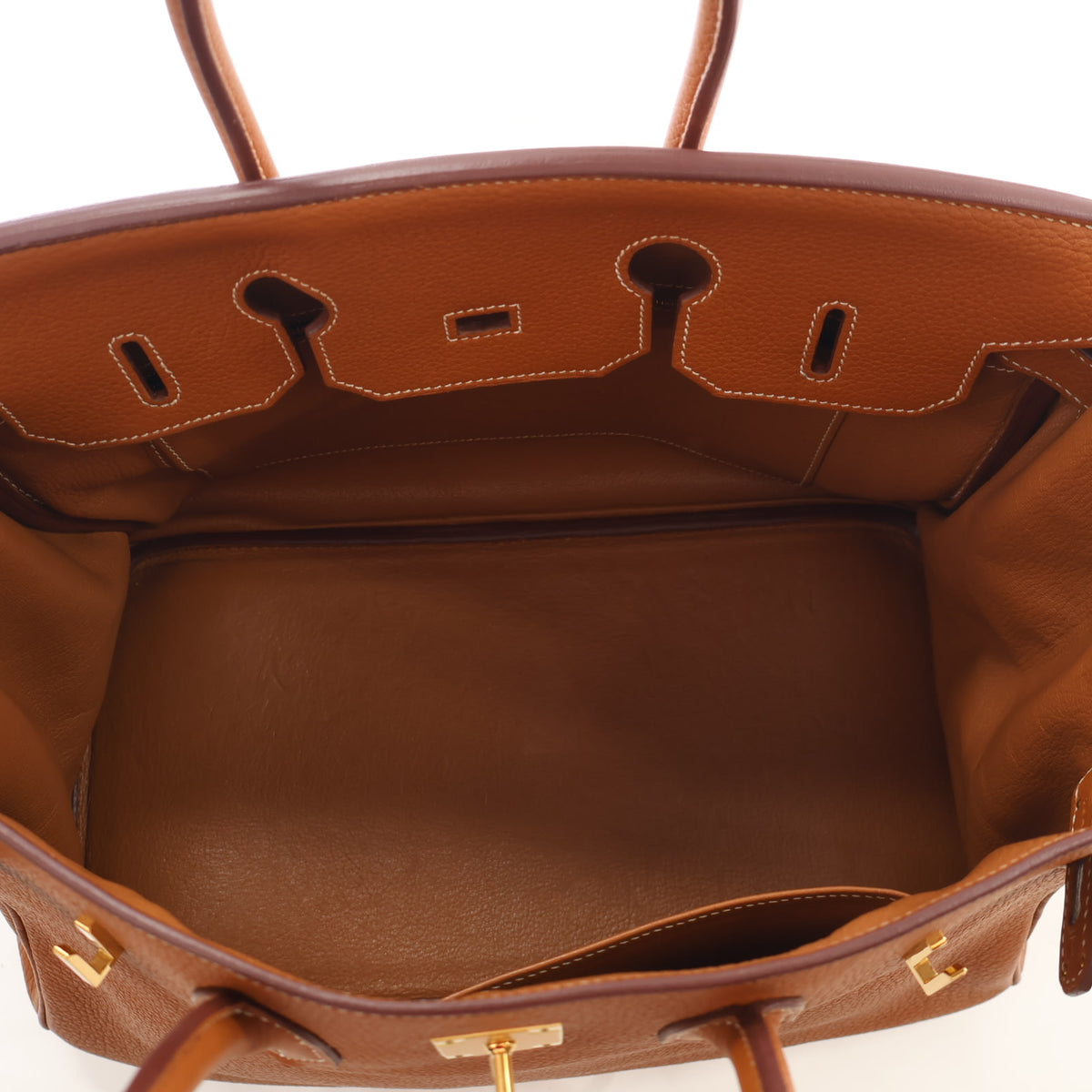 Hermes Vintage Gold Togo Birkin 35, photo 12 of 16