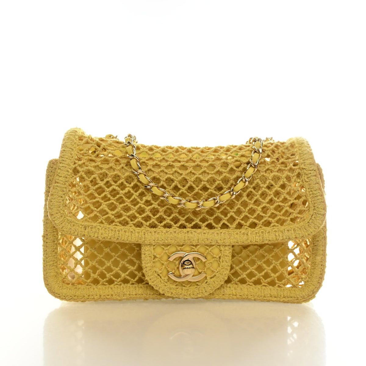 Chanel Small Mesh Coco Beach Flap Bag, photo 1 of 14