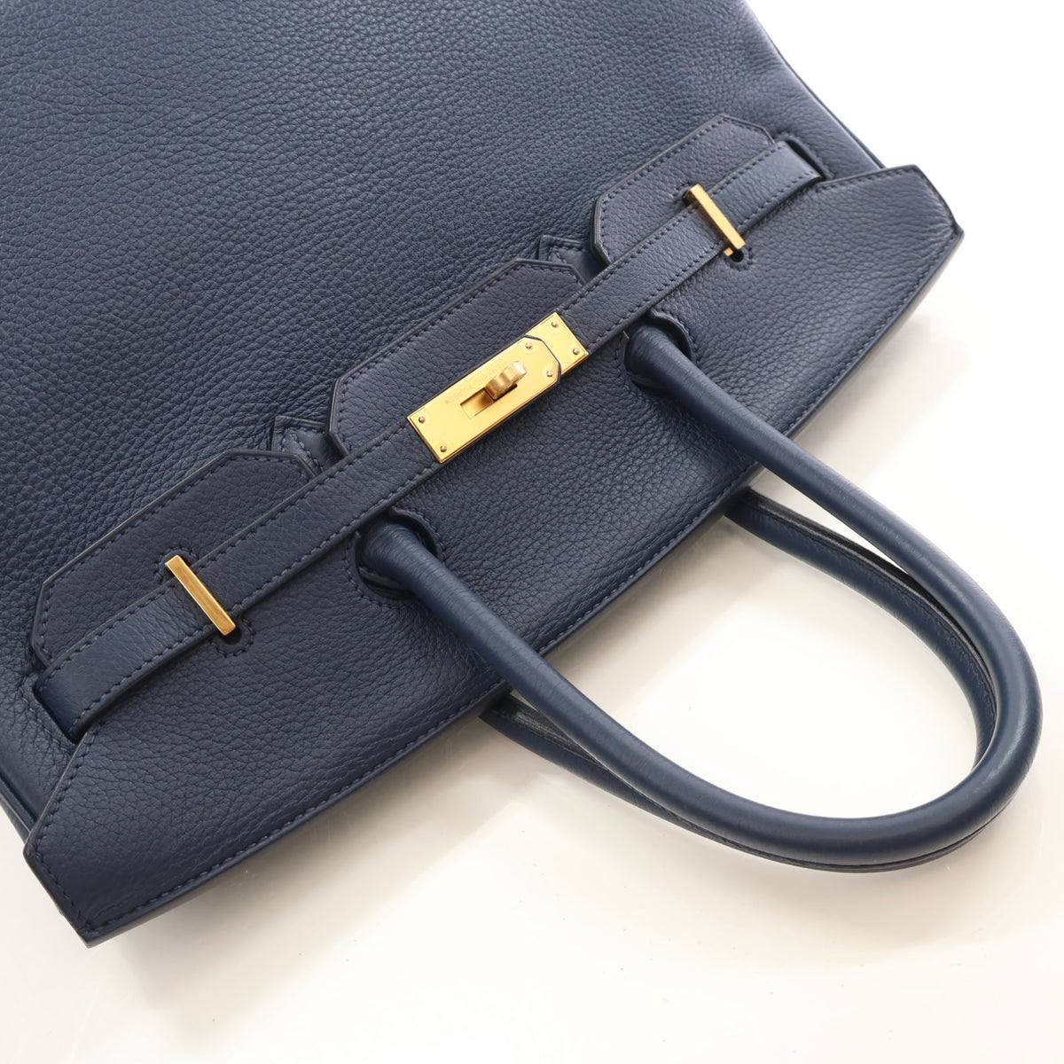 Hermes Vintage Bleu de Prusse Togo Birkin 35, photo 10 of 16