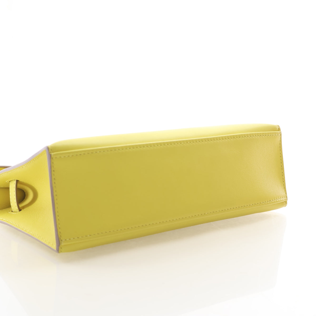 Hermes Jaune Citron Swift Kelly Pochette, photo 6 of 17