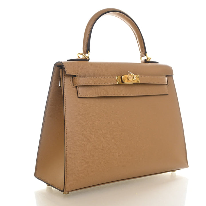 Hermes Biscuit Veau Madame Verso Kelly 25